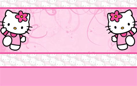 Hello Kitty Banner Template