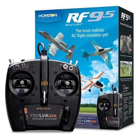 RealFlight 9.5 Radio Control RC Flight Simulator Software with Spektrum ...