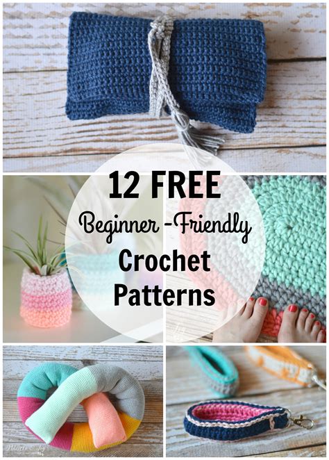 12 Beginner-Friendly Crochet Patterns - Whistle and Ivy