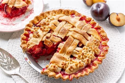 Plum Pie - Saving Room for Dessert