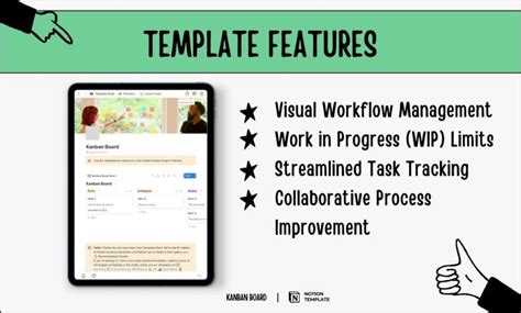 Notion - Kanban Board Template - Template Road