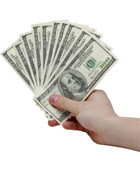 Hand Holding A Stack Of Cash Royalty Free Stock Photos - Image: 29578388