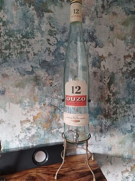 Rare Greek 3 litre OUZO bottle with tap and stand | in Perth, Perth and Kinross | Gumtree