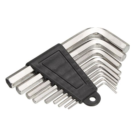 8Pcs Metric Combination Hex Key Allen Wrench Set 1.5mm to 10mm Key Hand Tool | Alex NLD