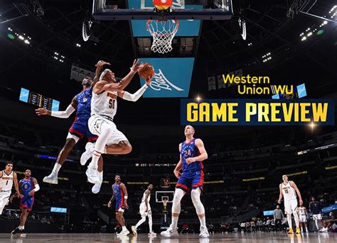 Preview: Denver Nuggets conclude back-to-back vs. Pistons | NBA.com