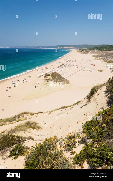 Praia do Meco near Cabo Espichel, Aldeia do Meco, Costa da Caparica ...