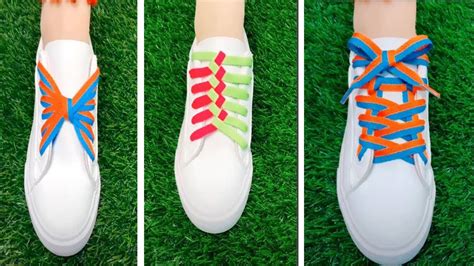 12 Creative WAYS To Tie Your Shoe Laces 2018 | Craft Beauty - YouTube