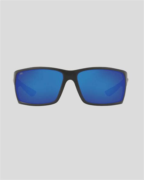 Shop Costa Reefton Sunglasses In Blackout / Blue Mirror - Fast Shipping ...