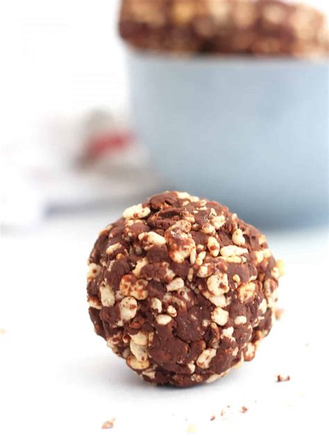 Chocolate Rice Krispie Balls - Slow The Cook Down