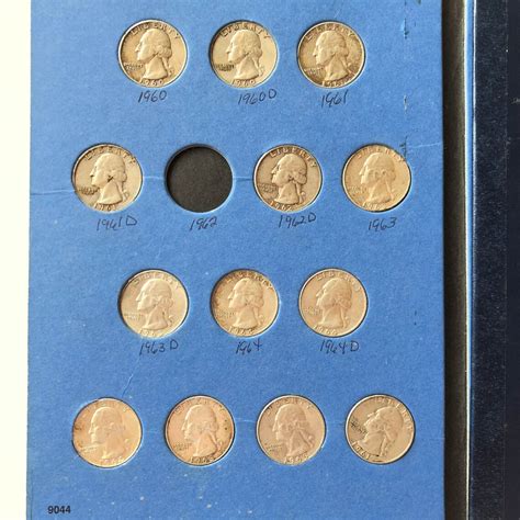 BOOK OF QUARTERS Whitman Coin Folder With 20 Coins - Etsy