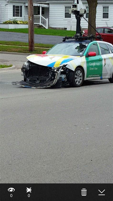 A Google Street View Car Crashes, Shows Why Google Wants Driverless Tech - autoevolution