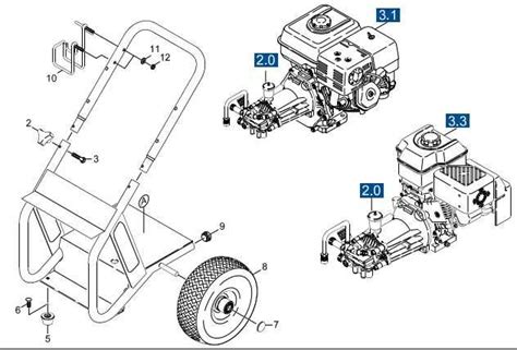 Exploring the Inner Workings of John Deere Pressure Washer: Parts Diagram Unveiled