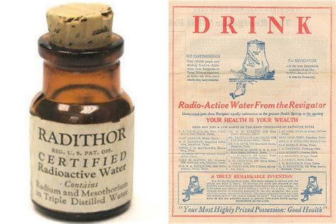 This Radioactive Distilled Water Was Once Sold As A Cure-All