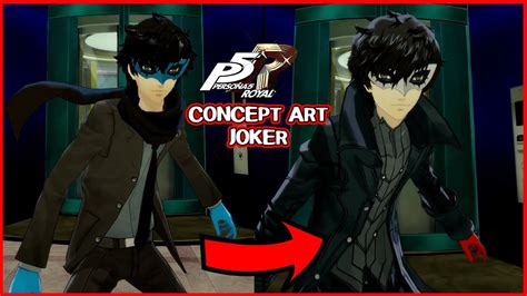 CONCEPT ART Joker - Persona 5 - YouTube