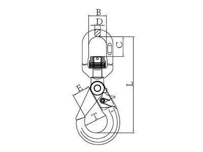 Grade 80 Safety Hook | Rigging Hardware | SLR