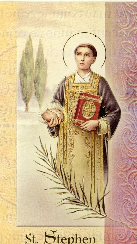 NGƯỜI LỮ HÀNH HY VỌNG: DECEMBER 26, 2012 : FEAST OF SAINT STEPHEN, FIRST MARTYR