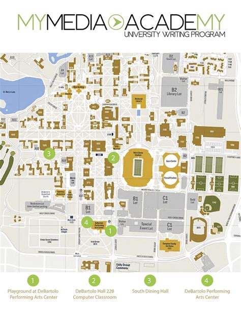 New College Campus Map