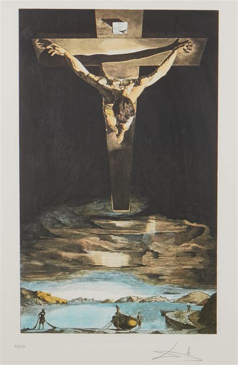 Salvador Dali Christ Of Saint John Of The Cross