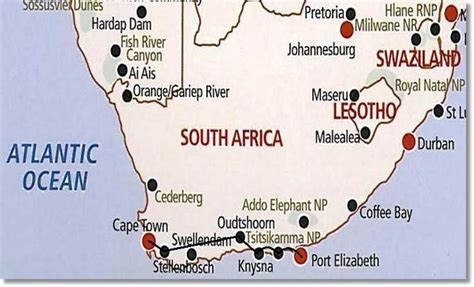 Map Of The Garden Route South Africa Best Free New Photos - Blank Map ...