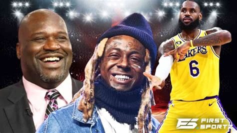 Shaquille O'Neal HILARIOUSLY reacts to Lil Wayne snubbing him for LeBron James on Lakers Mount ...