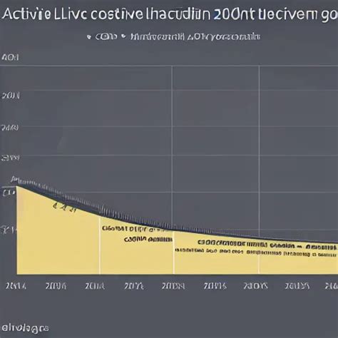 detailed line graph of active covid cases on each | Stable Diffusion ...