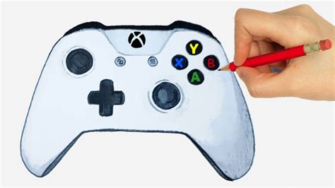 Xbox Game Controller Drawing - BEST GAMES WALKTHROUGH