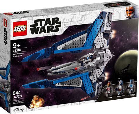 LEGO Star Wars Duel on Mandalore (75310) and Mandalorian Starfighter (75316) Official Images ...