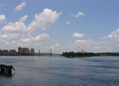 Wards Island Footbridge Between Manhattan and Wards Island, New York City