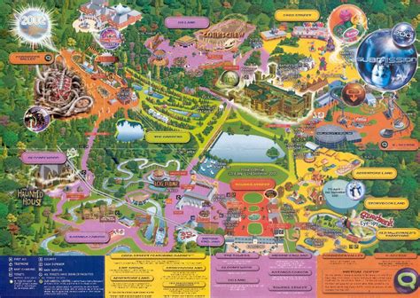 Alton Towers Map and Brochure (1986 - 2024) | ThemeParkBrochures.net