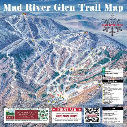 Mad River Glen Trail Map | OnTheSnow