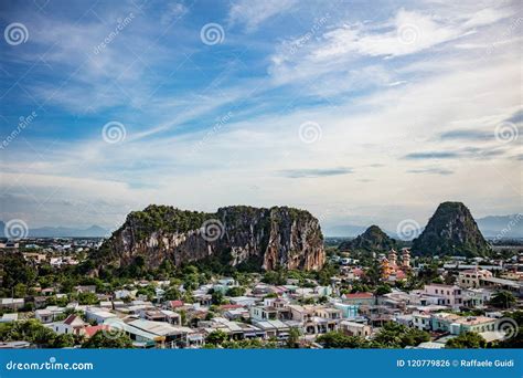 Marble Mountains in Da Nang Stock Photo - Image of view, landmark: 120779826