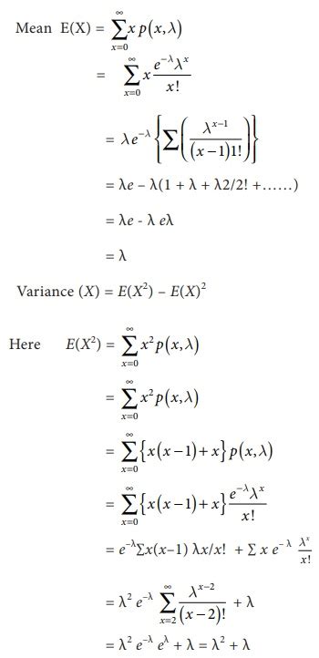 Poisson Distribution - Definition, Properties, Derivation, Formulas, Solved Example Problems