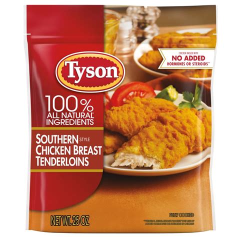 Amazon.com: Tyson Fully Cooked Southern Style Breaded Chicken Tenders ...