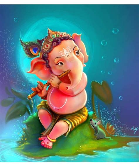 Little Lord Ganesha Wallpapers - Wallpaper Cave