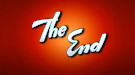 "The End" Logo (used on direct-to-video films from 2011 until 2017 | Fandom