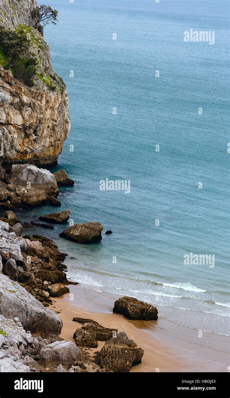 San Julian Beach, Spain Stock Photo - Alamy