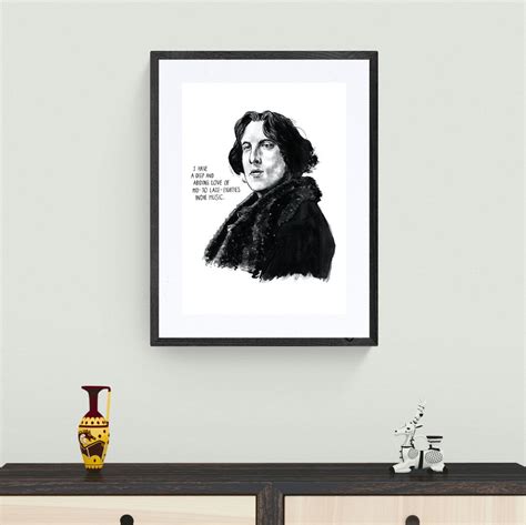 Oscar Wilde Portrait Poster Print as Seen on Hbo's - Etsy UK