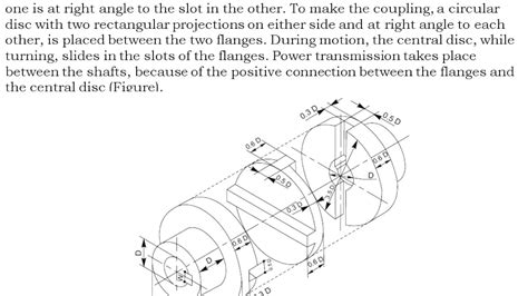 MACHINE DRAWING ASSEMBLY DRAWING OLDHAM COUPLING - YouTube