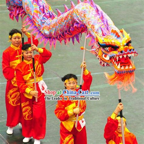 Supreme Luminous Dragon Dance Costume Complete Set | Dragon dance ...