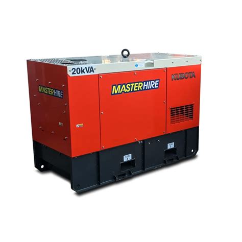 20kVA Diesel Generators for Hire | Master Hire