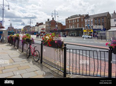 High Street main shopping street in Stockton on Tees Stock Photo - Alamy