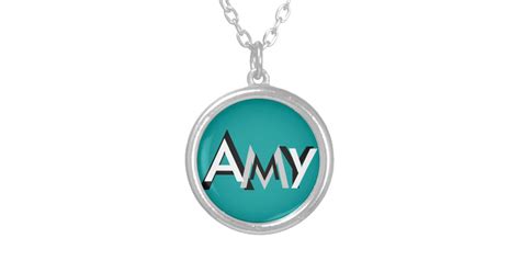 Amy Personalized Name Necklace | Zazzle