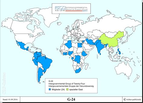 Die G-24 auf einen Blick – Politik und Zeitgeschichte