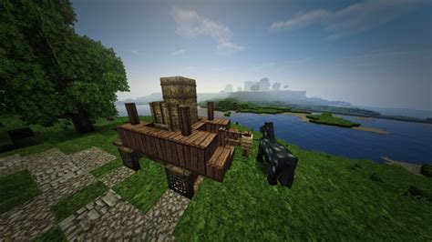 Medieval Wagon [schematic] Minecraft Project