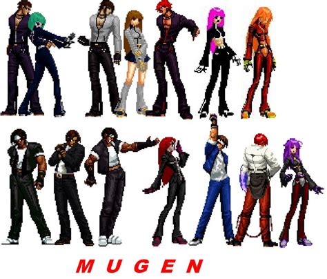 my Mugen Characters by megadude234 on DeviantArt