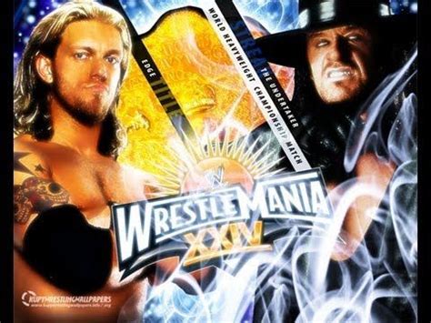 WWE Wrestlemania 24 The Undertaker Vs Edge | Wrestlemania 24, Wrestlemania, Undertaker