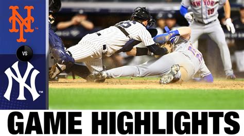 Mets vs. Yankees Game Highlights (8/23/22) | MLB Highlights - YouTube