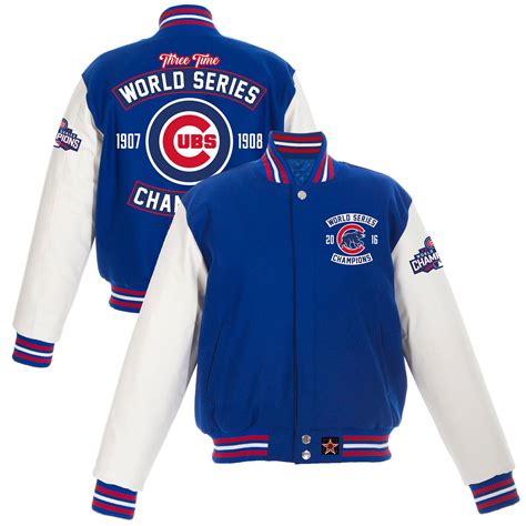 Chicago Cubs JH Design Women's 2016 World Series Champions Two-Tone ...