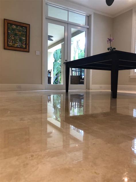 Interior Travertine Floor Maintenance – RP Floor Solutions