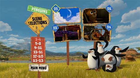 Madagascar Escape 2 Africa Dvd Menu